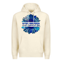 Sandshell autism awareness accept understand love blue Premium Hoodie - LillyAllenDesigns
