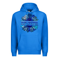 True Royal autism awareness accept understand love blue Premium Hoodie - LillyAllenDesigns