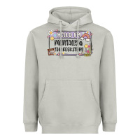 Moon Dust hello im mentally at the bookstore Heavyweight Hoodie - MaliasSmallBusiness
