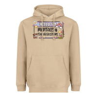 Mushroom hello im mentally at the bookstore Heavyweight Hoodie - MaliasSmallBusiness