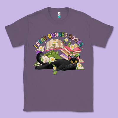 I Read Banned Books Classic Tee Designed By Artiststas