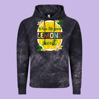 When Life Gives Lemons Sweet Vintage Hoodie Designed By Texasbilliewilder