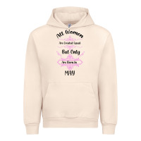 Sandshell all women are created equal but only the smartest are born in may Urban Hoodie - Bettercallsaul