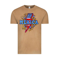 Vintage Camel Merica lightning bolt Vintage Tee - Neo Western