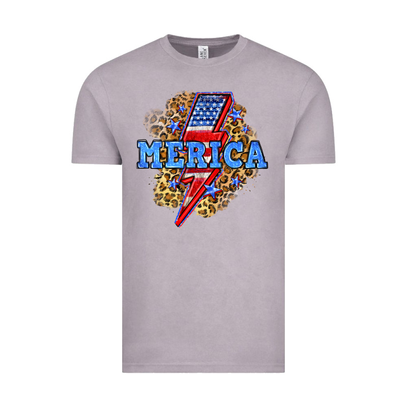 Merica Lightning Bolt Vintage Tee by Neo Western | Teevron
