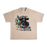 French Oak autism awareness Urban Heavy Tee - SublimationCraftShop