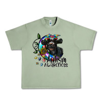 Oil Green autism awareness Urban Heavy Tee - SublimationCraftShop