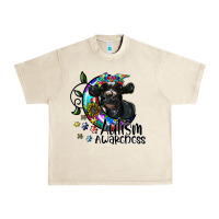 Sandshell autism awareness Urban Heavy Tee - SublimationCraftShop