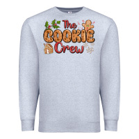 Heather Grey the cookie crew Premium Sweatshirt - MaliasSmallBusiness