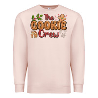 Pale Pink the cookie crew Premium Sweatshirt - MaliasSmallBusiness