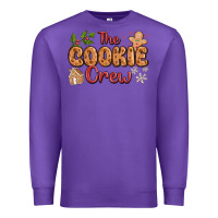 Purple the cookie crew Premium Sweatshirt - MaliasSmallBusiness