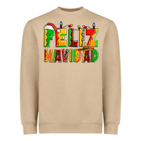 Mushroom feliz navidad Heavyweight Sweatshirt - Zillion Design Studio