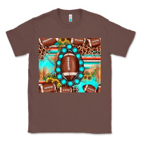 Chestnut football leopard turquoise gemstone sunflower Classic Tee - JahusDesignShop