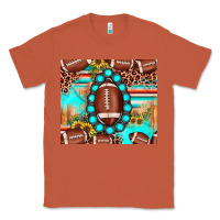 Copper football leopard turquoise gemstone sunflower Classic Tee - JahusDesignShop
