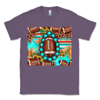 Lavender football leopard turquoise gemstone sunflower Classic Tee - JahusDesignShop