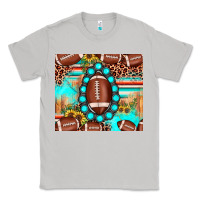 Moon Dust football leopard turquoise gemstone sunflower Classic Tee - JahusDesignShop
