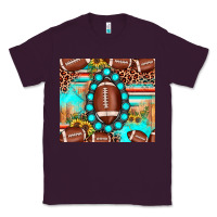 Plum football leopard turquoise gemstone sunflower Classic Tee - JahusDesignShop