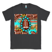 Smoke football leopard turquoise gemstone sunflower Classic Tee - JahusDesignShop