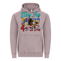 Vintage Zinc stay fly for the 4 th of july Vintage Hoodie - Zillion Design Studio