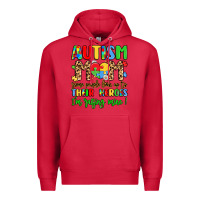 Cardinal autism mom some people look up to their heroes Premium Hoodie - LillyAllenDesigns
