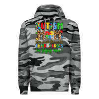 Slate Camo autism mom some people look up to their heroes Premium Hoodie - LillyAllenDesigns