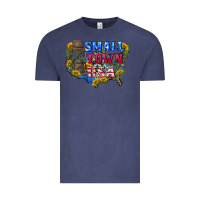 Vintage Denim Small town usa 4th of july Vintage Tee - CowGirlArtShop