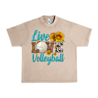 French Oak live love volleyball Urban Heavy Tee - HRA Design Shop