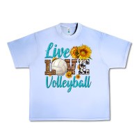 Grape Ice live love volleyball Urban Heavy Tee - HRA Design Shop