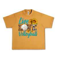 Peanut Butter live love volleyball Urban Heavy Tee - HRA Design Shop