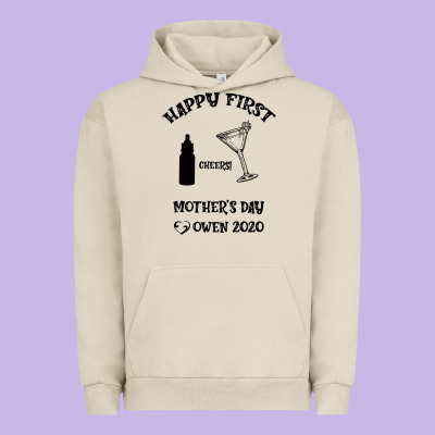 Happy Fırst Cheers Mother's Day Owen 2020 Urban Hoodie Designed By Bettercallsaul