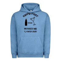 Pigment Pebble Blue Happy Fırst Cheers Mother's Day Owen 2020 Urban Hoodie - Bettercallsaul