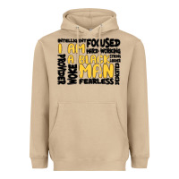 Mushroom i am a black man Heavyweight Hoodie - MaliasSmallBusiness