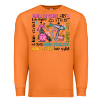 Carrot hair stylist typography Premium Sweatshirt - MaliasSmallBusiness