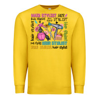 Lemon hair stylist typography Premium Sweatshirt - MaliasSmallBusiness