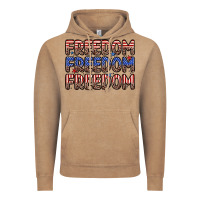 Freedom Freedom Freedom Vintage Hoodie | Teevron