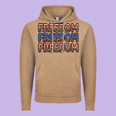 Freedom Freedom Freedom Vintage Hoodie Designed By Zillion Design Studio