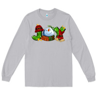 Moon Dust joy for christmas with snowman Long Sleeve Tee - AdoDesignShop