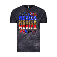 Cloud Black Merica merica merica vibes Vintage Tee - Neo Western