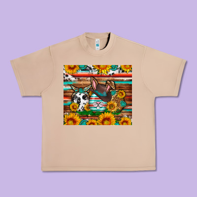 Easter Eggs Sunflower Gemstone Tumbler Easter Day Urban Heavy Tee Designed By Neo Western