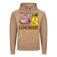 Vintage Coffee when life gives you lemons make lemonade Vintage Hoodie - texasbilliewilder