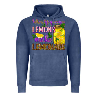 Vintage Denim when life gives you lemons make lemonade Vintage Hoodie - texasbilliewilder