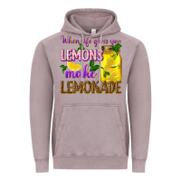 Vintage Zinc when life gives you lemons make lemonade Vintage Hoodie - texasbilliewilder