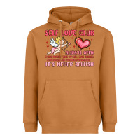 Meerkat self love club Heavyweight Hoodie - MaliasSmallBusiness
