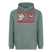Sage self love club Heavyweight Hoodie - MaliasSmallBusiness