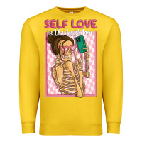 Lemon self love is the best love Premium Sweatshirt - MaliasSmallBusiness