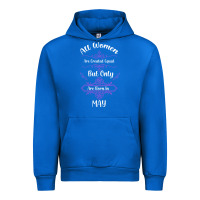 Cobalt all women are created equal but only the smartest are born in may Urban Hoodie - Bettercallsaul
