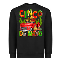 Black cinco de mayo truck Heavyweight Sweatshirt - Zillion Design Studio
