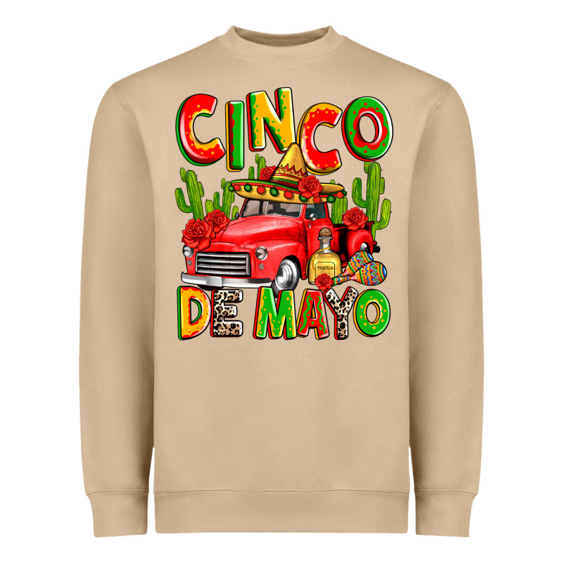 Cinco De Mayo Truck Heavyweight Sweatshirt by Zillion Design Studio | Teevron