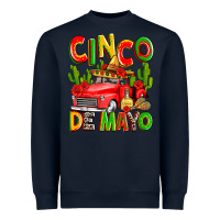 Navy cinco de mayo truck Heavyweight Sweatshirt - Zillion Design Studio