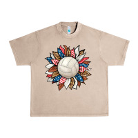 French Oak volleyball sunflower Urban Heavy Tee - HRA Design Shop
